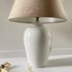 Lampe italienne fleurs d'arum vintage
