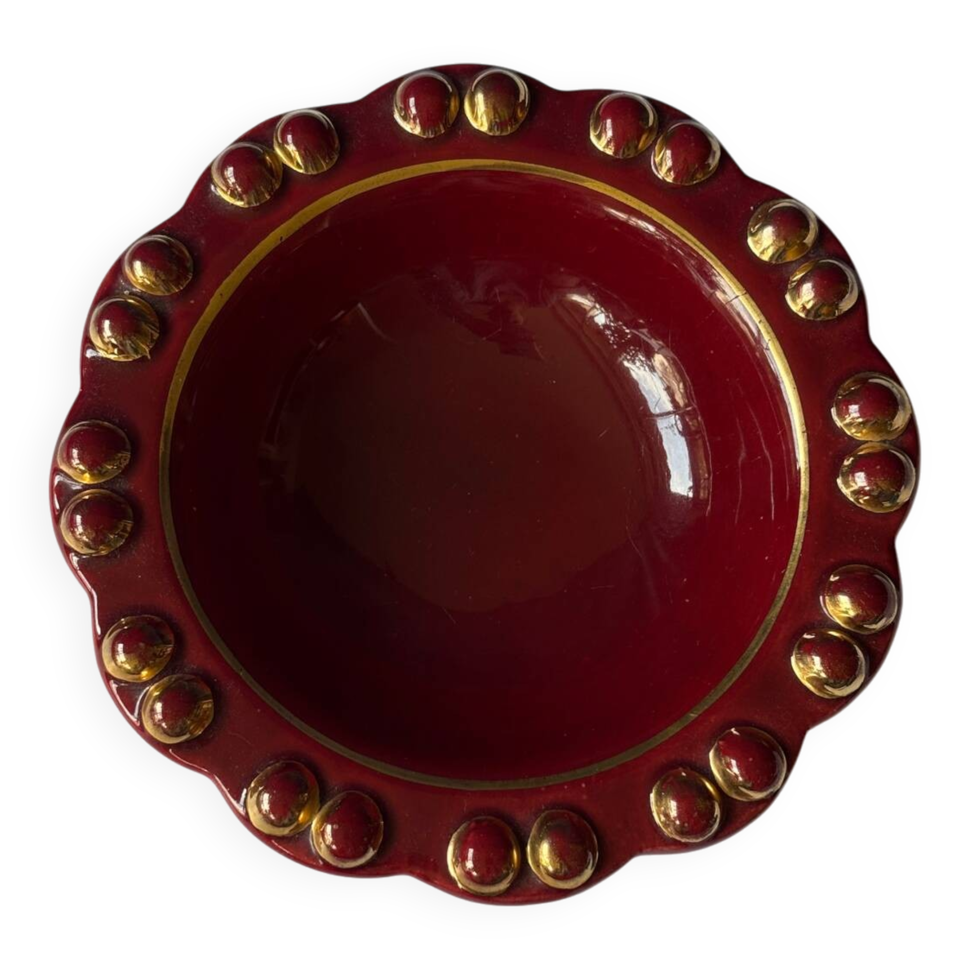 enamelled ceramic pocket emptier