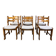 Brutalist dining chairs, set of 6 - 1960s