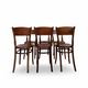 Set of six Authentic antique bentwood chairs, Antonio Volpe
