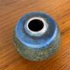 Brutalist studio pottery vase by Lu and Gerd Grove, mid-century, 1962.