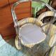 6 fauteuils en chrome
