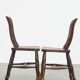Set of 12 antique English Oxford dining/kitchen chairs