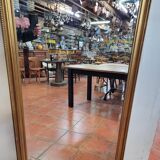 Gilded mirror with beveled mirror