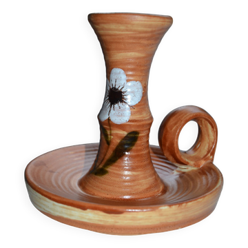 St Clement ceramic candle holder