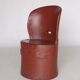 Antique Scandinavian Wooden Kubbestol Chair