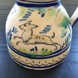 Pitcher decorating rabbits