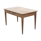 Art deco wood table
