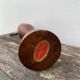 Scandinavian design corkscrew in teak wood and brass, 1960