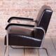 Bauhaus Armchair in Chrome and Leather from Hynek Gottwald, Czech, 1930s