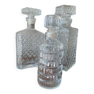 trio de carafes