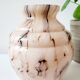Art deco opaline glazen vaas, Verreries de Scailmont, Henri Heemskerk