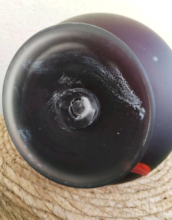 Vase « Jack in the Pulpit » en verre d’art