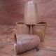 4 Digoin stoneware glasses