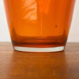 Vintage glass vase by Hysteria, 1980s.