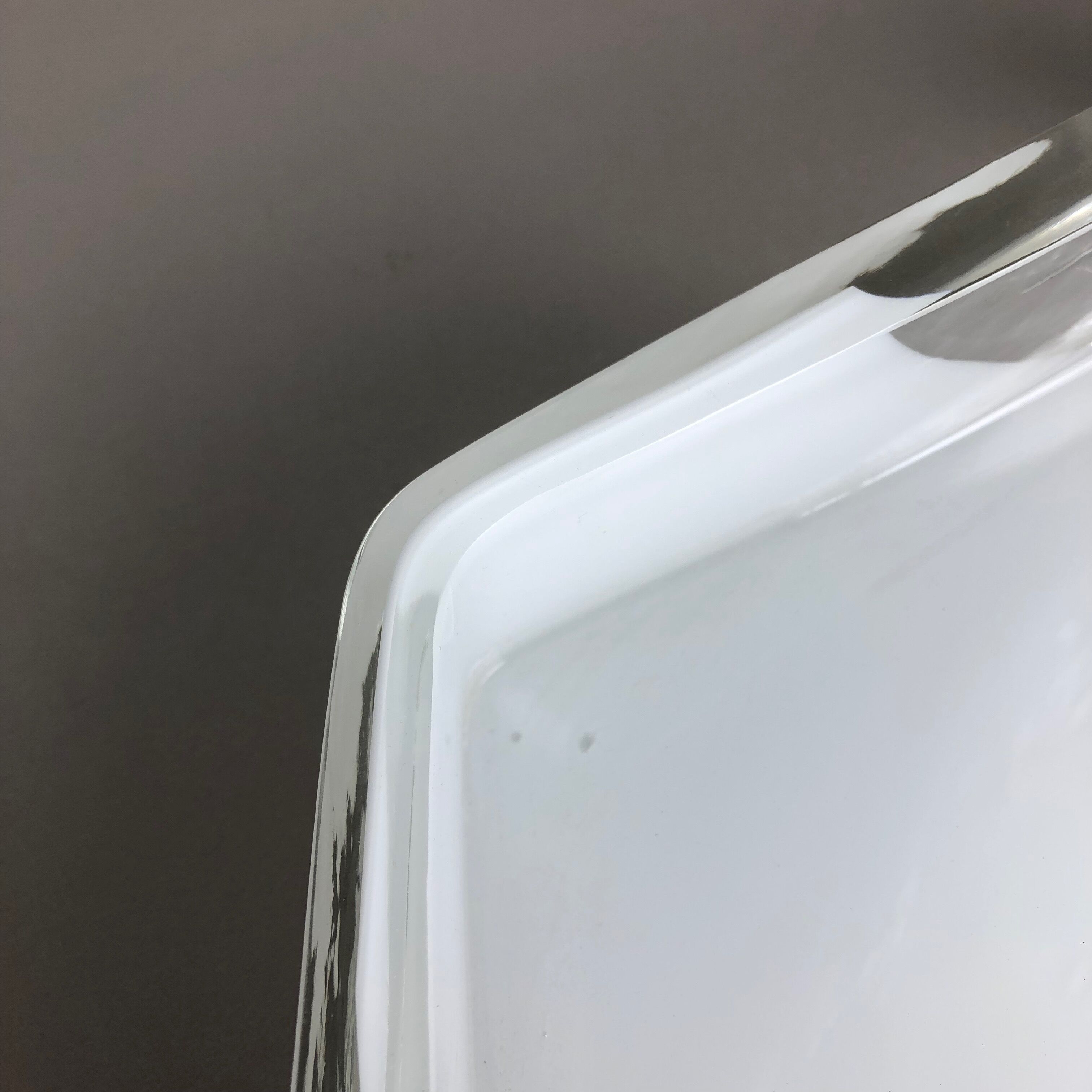 Murano glass shell bowl Antonio da Ros, Cenedese 1970s