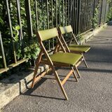 Pair of Gio Ponti folding chairs