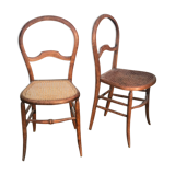 Pair of old chairs.