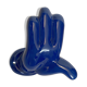 Mickey hand patère by J.C. Peire, in blue ceramic, from the 70s and 80s