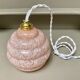Clichy Glass Art Deco hanging lamp