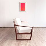 Canapé FD130/3 by Hvidt Mølgaard, Mid Century sofa in teak, Denmark