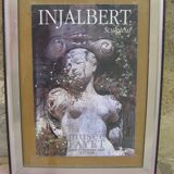 Decorative poster "Injalbert sculptor"