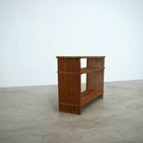 1980's Scandinavian pine bookcase