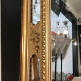 Mirror gilded with bevelled ice sheet 170x98cm