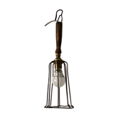 Lamp work light garage wooden 1940