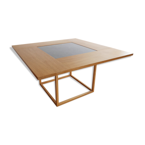 Table modulaire en chêne par Mario Prandina pour Plinio il Giovane, Italie