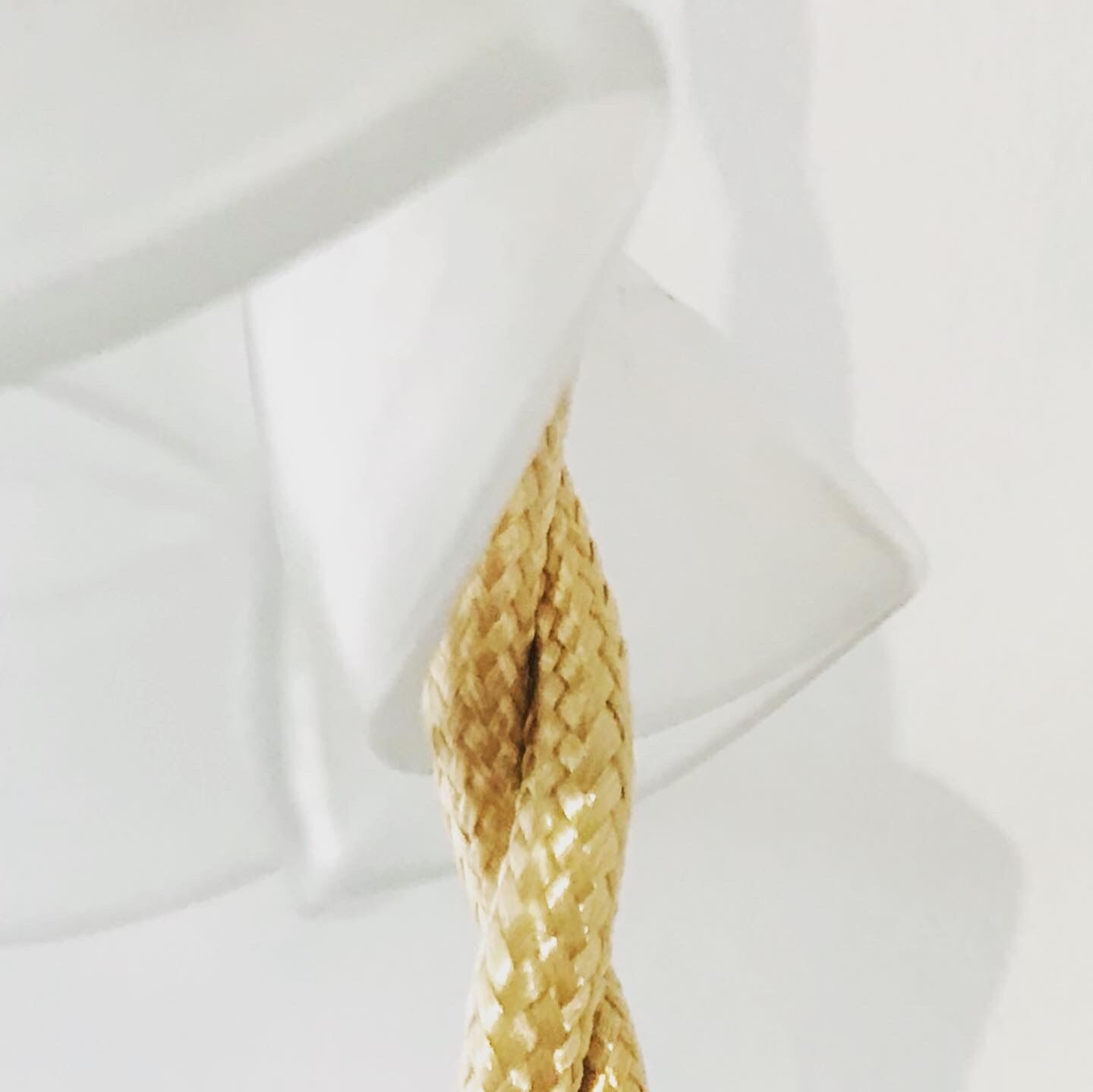 Lot of two art deco hanging lamps