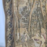 Tapestry with an idyllic forest scene