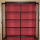 Large display cabinet in Victorian apothecary style.