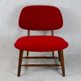 Chauffeuse by Alf Svensson, Model TeVe, published by Ljungs Industrier, Sweden, 1953. Retyped red.
