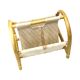 Vintage bamboo magazine rack – boho style / Mid-Century Modern, 1970s