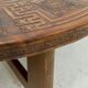 Round Coffee Table by Angel Pazmino for Muebles de Estilo 1960s