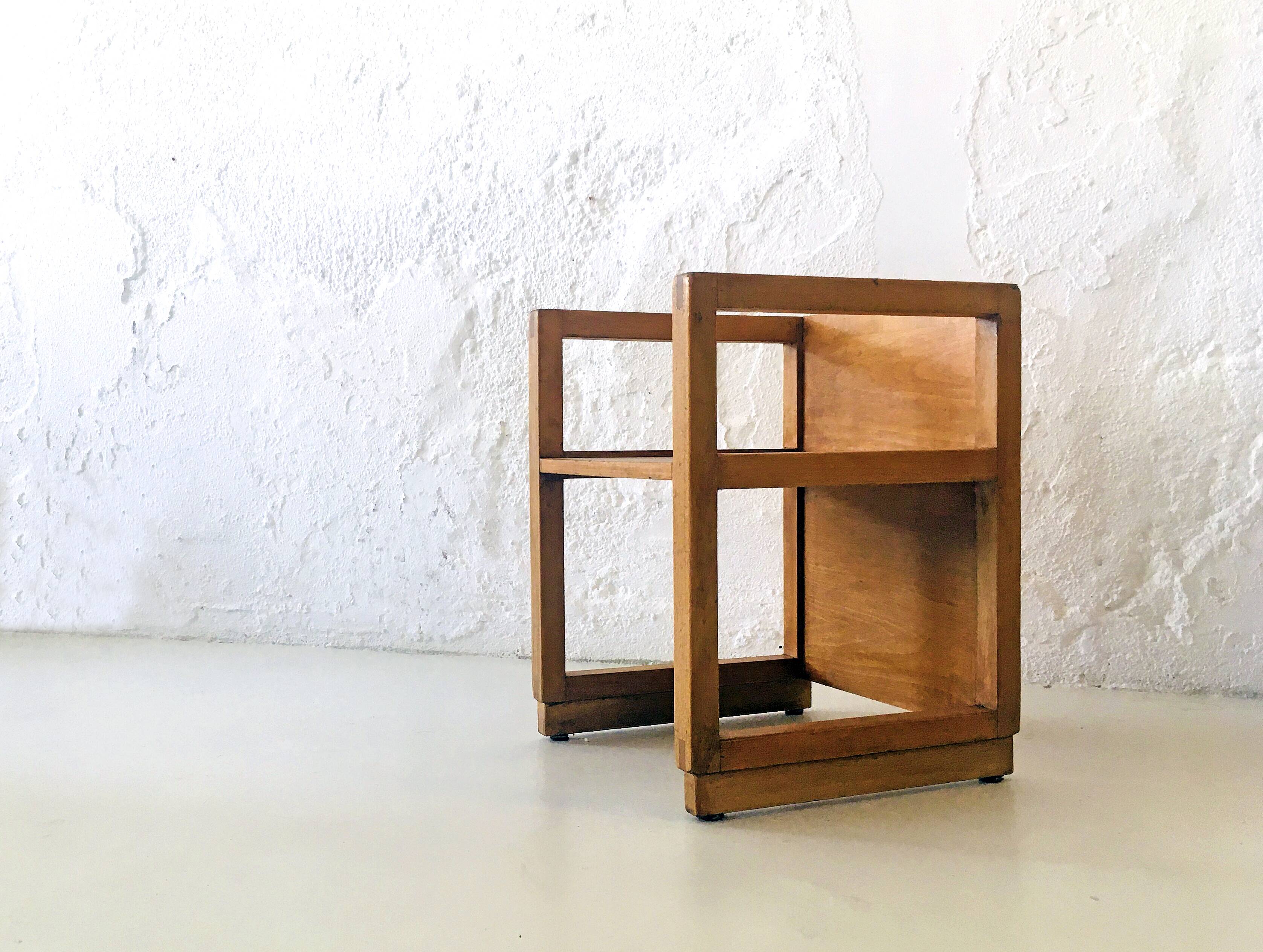 Children's armchair or table, 1950s