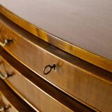 Large Nutwood Chest of Drawers by Ole Wanscher, 1940's