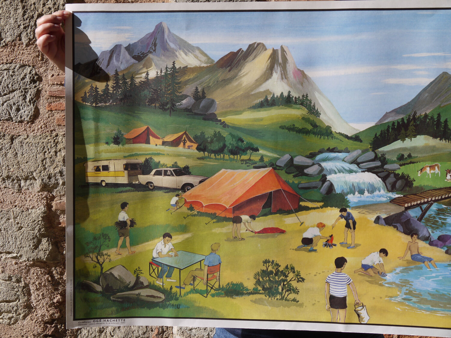 Camping & Winter School Poster