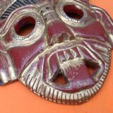 Barong hanging mask (Bali) Carved wood