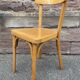 4 chaises bistrot viennoises Baumann en bois courbé