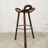 Tabouret espagnol brutaliste