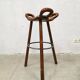 Tabouret espagnol brutaliste