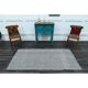 Vintage Turkish Oushak Handmade Wool Cotton Gray Area Rug 98x202