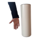 Pair of vintage cylindrical wall lights, matt white metal, Germany Erco 1976