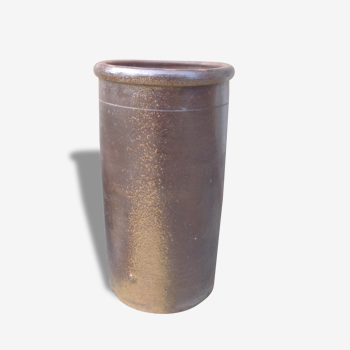 Old stoneware jar