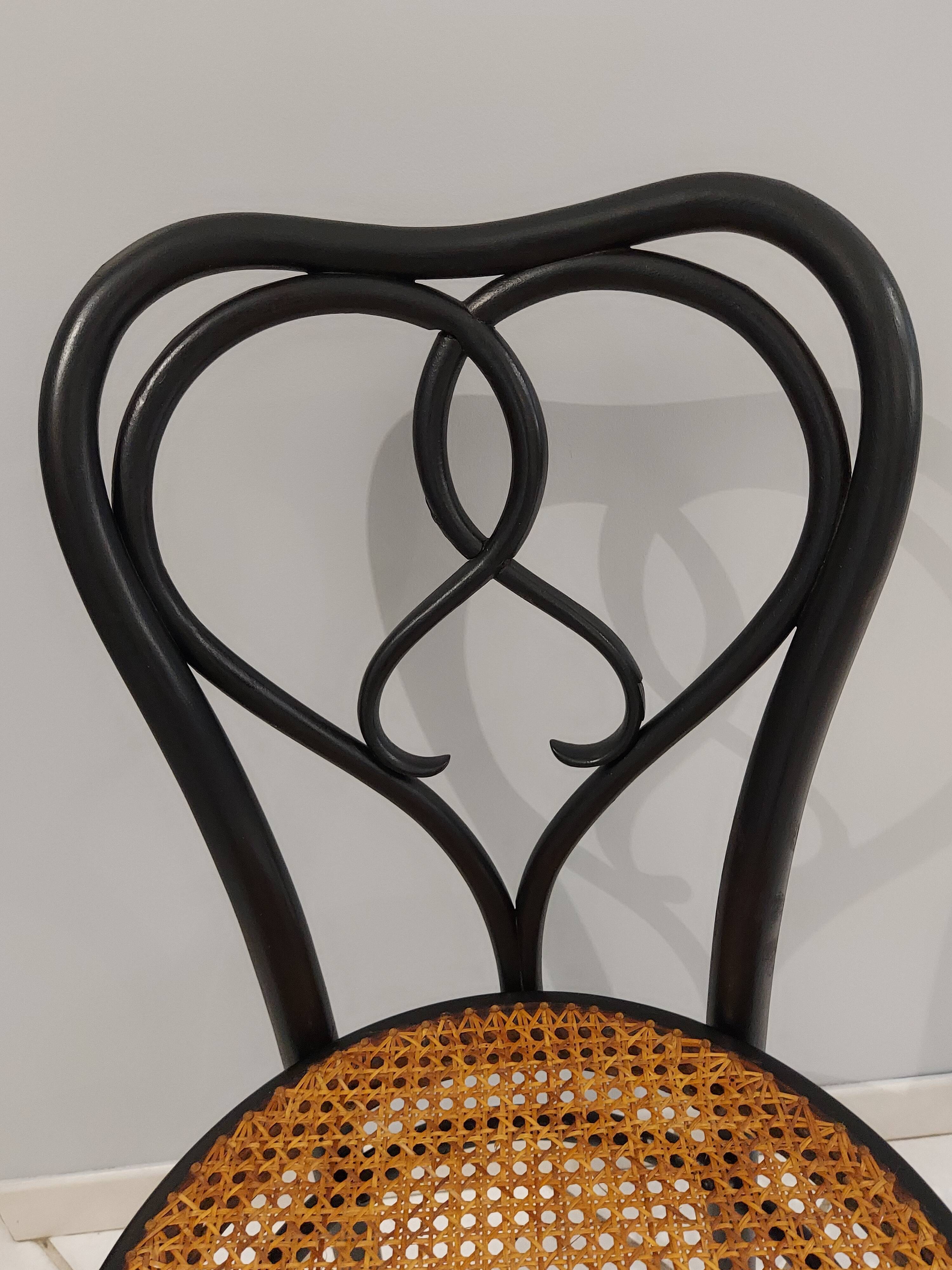 Michael Thonet 1920 Vintage Bistrot Suite 4 Chairs