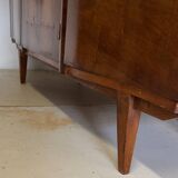 Vintage wardrobe with compass feet