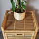 Extra cabinet 3 wicker rattan drawers
