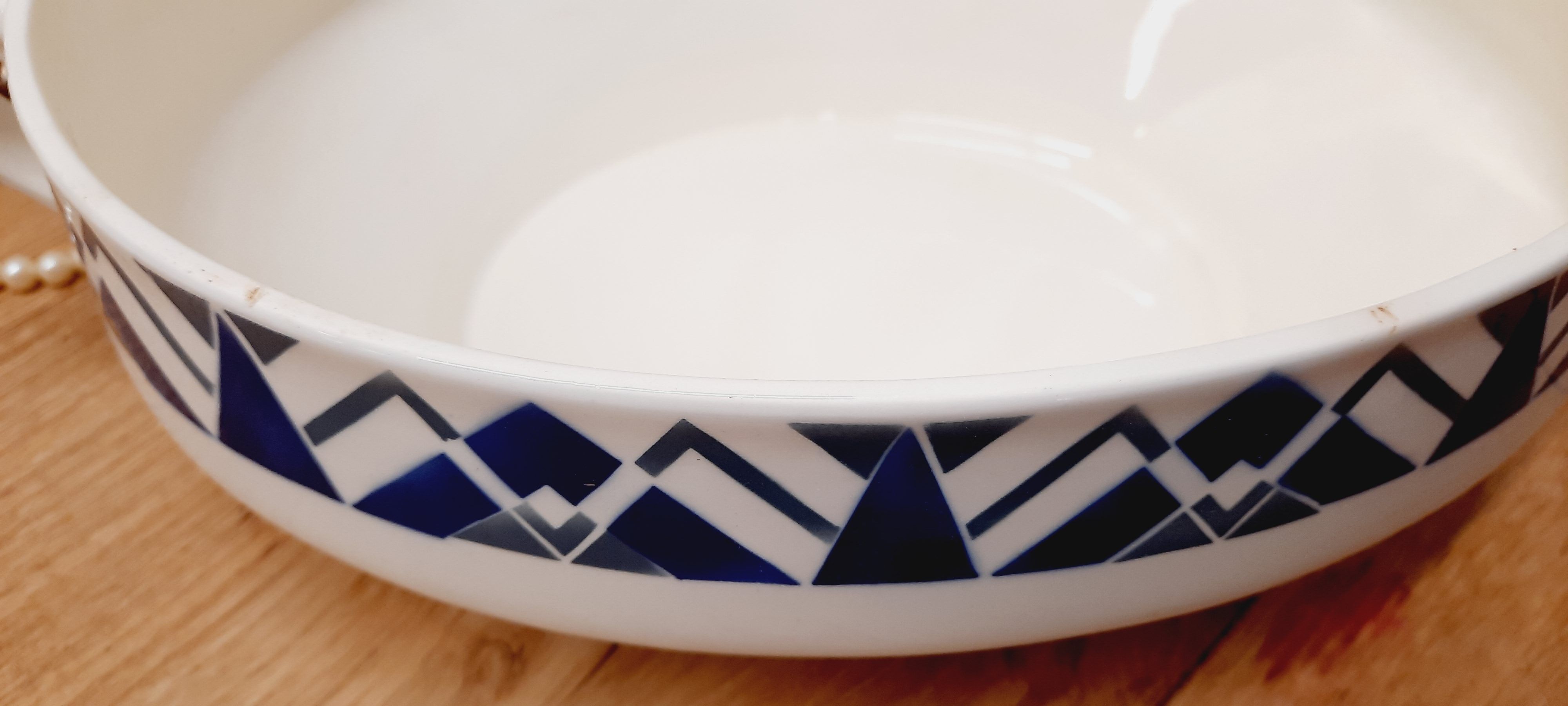 Art Deco Salad Bowl Badonviller